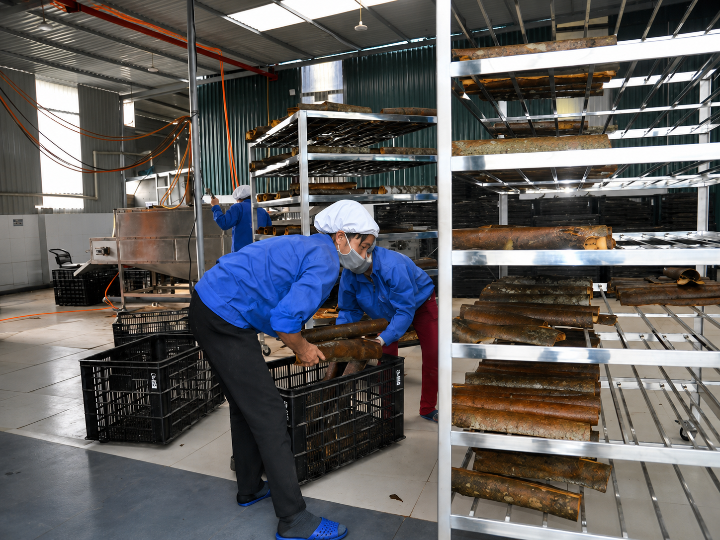 Processing by product line