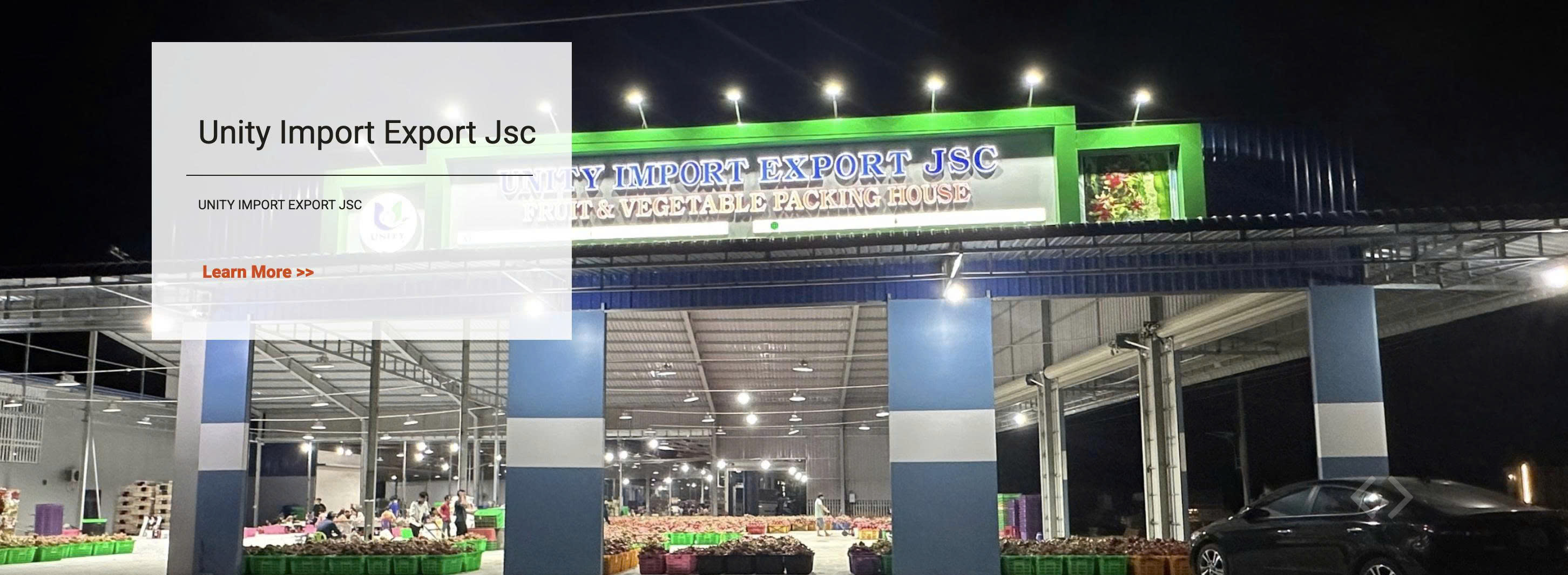 Fruit sorting and processing facility 