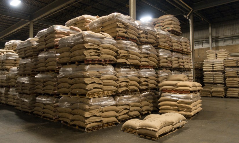 Coffee warehouse