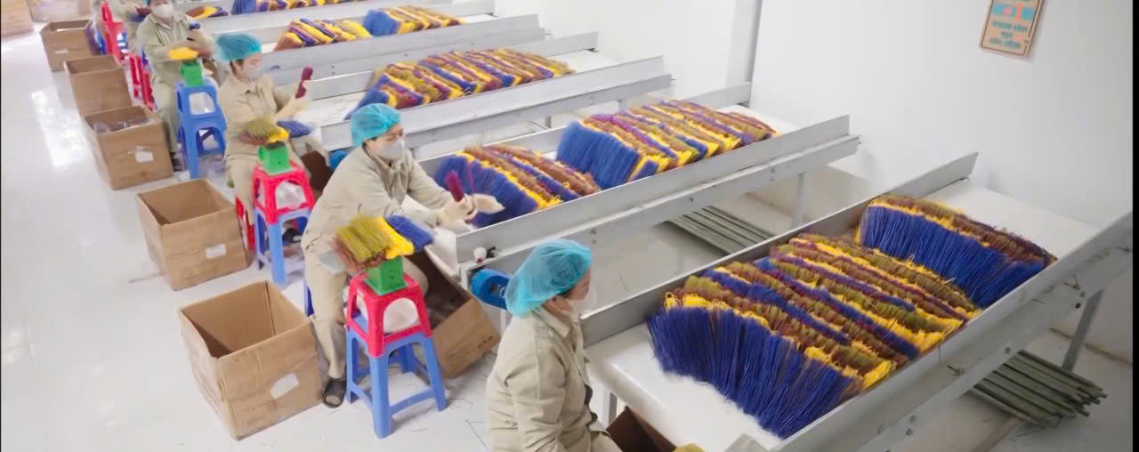 The factory has achieved high production capacity