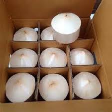 Diamond-cut coconut